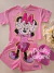 Pijama infantil Minnie Disney Animê N5198 - comprar online