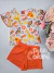 Conjunto infantil safari laranja Kyly 1278 - comprar online