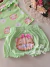 Conjunto bebê blusa e calcinha gatinhos verde Kyly 1222 na internet