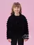 Casaco infantil peles preto Petit Cherie 012 - comprar online