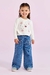 Calça jeans infantil melodie Petit Cherie 022 - Petit Colorê | Moda Infantil, roupa de Menina, Menino e Bebê 