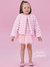 Casaco infantil peles rosa Petit Cherie 012 - comprar online