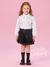 Conjunto infantil camisa branca laço e saia preta Petit Cherie 326 na internet
