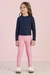 Blusa infantil funny rain azul marinho Mon Sucré 154 na internet