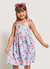 Vestido infantil eu e minha BFF roxo azulado Alphabeto 59847 na internet