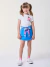 Conjunto infantil blusa e Saia com short interno azul abelhinha Bimbi FA303 na internet