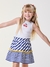 Conjunto Infantil Regata e Saia Cereja Bimbi (FA347) na internet