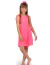 Saída de praia infantil Larissa rosa fluor Siri Kids 38153 - comprar online