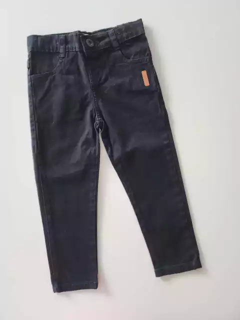 Calça infantil sarja preta Charpey 25733