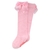 Meia infantil 3/4 laço Rosa 16 a 30 Pimpolho - comprar online