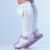 Meia infantil 3/4 laço off white 16 a 30 Pimpolho - comprar online