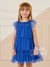 Vestido infantil azul marinho Mon sucré 228