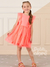 Vestido infantil tules neon Mon Sucré 392 - comprar online