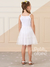 Vestido infantil tules branco Mon Sucré 124 na internet