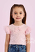 Blusa infantil cristais rosa Petit Cherie 006 na internet