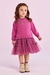 Vestido infantil manga longa melodie enchantee pitaya Petit Cherie 220 - Petit Colorê | Moda Infantil, roupa de Menina, Menino e Bebê 
