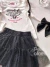 Imagem do Conjunto infantil blusa manga longa e saia panda Cinti 12396