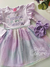 Vestido infantil manga longa lilás e bruma Cinti 12409 - Petit Colorê | Moda Infantil, roupa de Menina, Menino e Bebê 