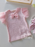 Blusa infantil cristais rosa Petit Cherie 006 - comprar online