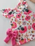 Vestido infantil floral off white Nanai 222 na internet