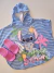 Roupão infantil Stitch com touca azul Disney Momi H6590 - comprar online
