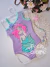 Maiô infantil Ariel lilás Disney Momi H6464 - Petit Colorê | Moda Infantil, roupa de Menina, Menino e Bebê 