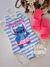 Maiô infantil listrado Stitch e Angel Disney Momi H6467 - comprar online