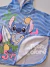 Roupão infantil Stitch com touca azul Disney Momi H6590 - loja online