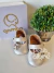 Sapatilha bebê ouro newborn borboleta Gambo 429 - comprar online