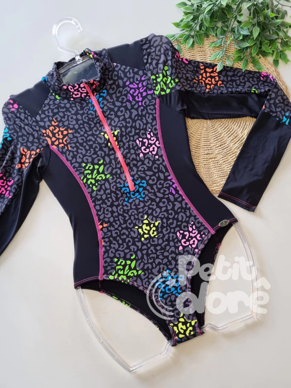 Maiô body teen Rafaela onça star Siri Kids 40303