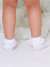 Meia infantil Soquete Lisa Microfibra c/ renda Luna L242 - Petit Colorê | Moda Infantil, roupa de Menina, Menino e Bebê 