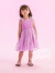 Vestido infantil festa babados e brilhos lilás Petit Cherie 086 - loja online