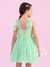 Vestido infantil festa flower verde Petit Cherie 244 - Petit Colorê | Moda Infantil, roupa de Menina, Menino e Bebê 