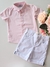 Conjunto infantil xadrez rosa Charpey 26747