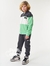 Conjunto infantil jaqueta e calça moletom chumbo Catavento 19041 - comprar online