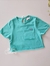 Tshirt infantil sea blua verde Mon Sucré 060