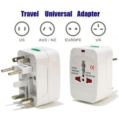ADAPTADOR ENCHUFE DE VIAJE INTERNACIONAL - comprar online