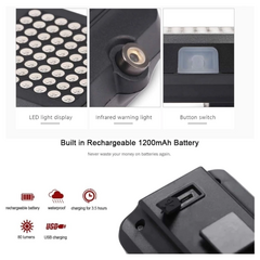LUZ TRASERA RECARGABLE P/BICICLETA LUZ DE FRENO Y SEÑAL DE GIRO INTELIGENTE - tienda online