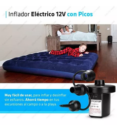 Inflador Electrico 12v Auto Colchonetas Piletas Inflables - comprar online
