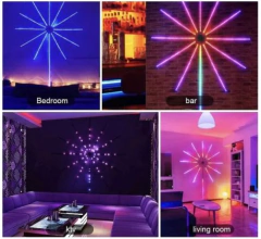 TIRA LED RGB EN FORMA DE FUEGO ARTIFICIAL