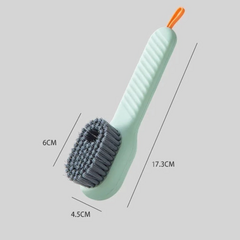 CEPILLO CON DOSIFICADOR DE JABON