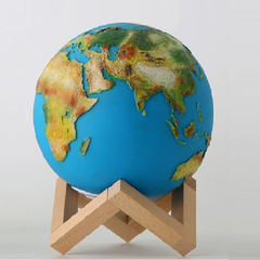 LÁMPARA PLANETA TIERRA 3D - Chucheriaslp