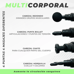 MINI PISTOLA MASAJEADORA - tienda online