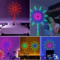 TIRA LED RGB EN FORMA DE FUEGO ARTIFICIAL - Chucheriaslp