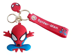 LLAVERO GOMA HOMBRE ARAÑA