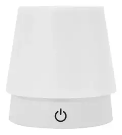 LÁMPARA DE MESA VELADOR LUZ LED TOUCH CÁLIDO USB RECARGABLE en internet