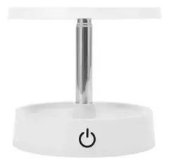 LÁMPARA DE MESA VELADOR LUZ LED TOUCH CÁLIDO USB RECARGABLE - comprar online