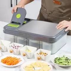 CORTADOR VERDURAS MANDOLINA 28 EN 1 ESTACION en internet