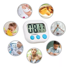 TIMER DE COCINA DIGITAL CON IMAN