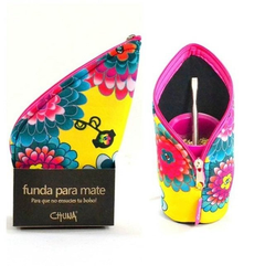 FUNDA PARA MATE ESTAMPADA CHICA - Chucheriaslp